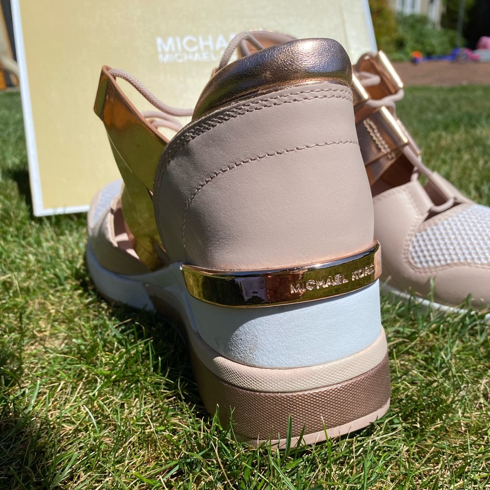Michael Kors Olympia Trainer Leather - Picture 3 of 6